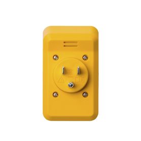 probador de tomacorriente eléctrico estándar o gfci con leds de alto brillo y gráfico incluido para verificar rápida y fácilmen