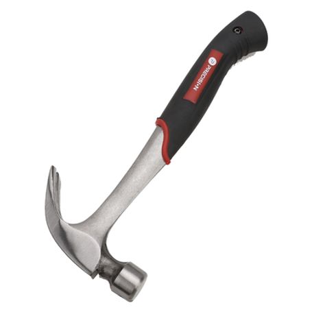 Martillo Uso Rudo De Acero Forjado De 16 Oz. Con Una Curva. Con Sujetador Magnético De Clavos.