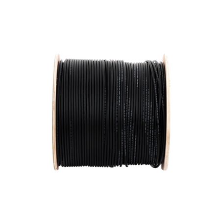 Carrete De 500 Metros / Cable Fotovoltaico Negro / 6mm² (10awg) / Material Cobre /  2000 Vcc