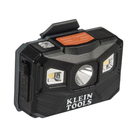 lámpara luz led frontal recargable de 400 lúmenes apagado automático con correa de tela adaptable y ajustable a gorros cascos c