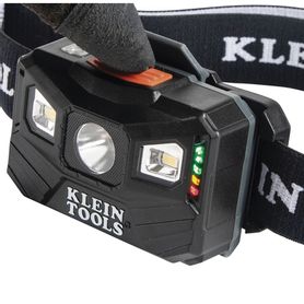 lámpara luz led frontal recargable de 400 lúmenes apagado automático con correa de tela adaptable y ajustable a gorros cascos c