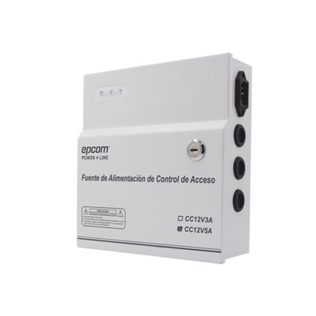 Fuente De Alimentación / 1 Salida 1115 Vcc /  5 A / Temporizador Integrado / Con Capacidad De Bateria De Respaldo / Requiere Bat