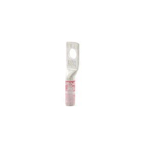 zapata terminal de compresión burndy para tornillo de 14 y calibre 8 awg  barril largo211855