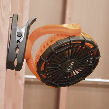 Ventilador Inalámbricoportátil Recargable Ideal Para El Trabajo. Montable Por Pinza O Por Potentes Imanes. Incluye Cable Usbc