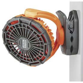 ventilador inalámbricoportátil recargable ideal para el trabajo montable por pinza o por potentes imanes incluye cable usbc2137