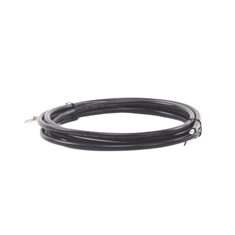Cable Para Controlador 3.0 M Negro Calibre 8 Awg Con Terminal De Ojo En Un Extremo