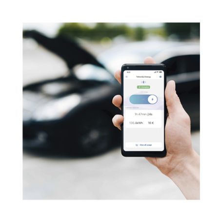 Estación De Carga Para Vehiculos Eléctricos Con Conector Tipo 1 (sae J1772) 220vca Con Potencia De Salida De 7.4kw (32a / Bifási