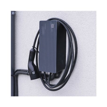 Estación De Carga Para Vehiculos Eléctricos Con Conector Tipo 1 (sae J1772) 220vca Con Potencia De Salida De 7.4kw (32a / Bifási