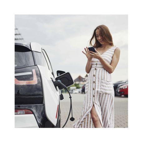 Estación De Carga Para Vehiculos Eléctricos Con Conector Tipo 1 (sae J1772) 220vca Con Potencia De Salida De 7.4kw (32a / Bifási