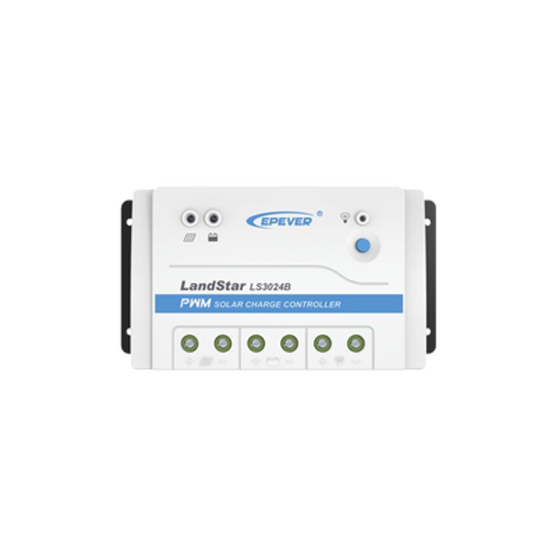 Controlador Solar De Carga Y Descarga Pwm 12/24v 30a Parámetros Configurables