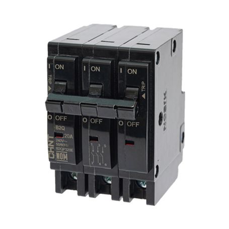 mcb  interruptor termomagnético enchufable serie b2q 3p 40a 240v  sku1002299212596