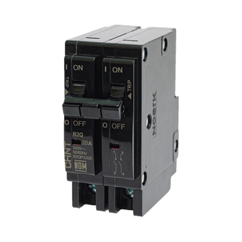 Mcb  Interruptor Termomagnético Enchufable Serie B2q 2p 50a 240v  (sku1002285)