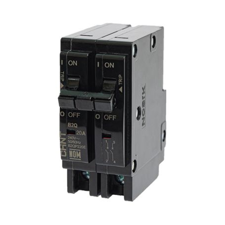 Mcb  Interruptor Termomagnético Enchufable Serie B2q 2p 50a 240v  (sku1002285)