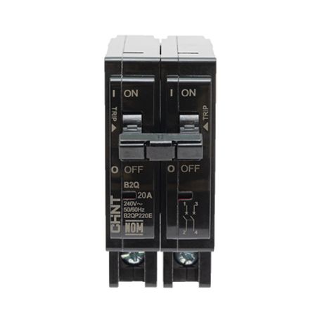 Mcb  Interruptor Termomagnético Enchufable Serie B2q 2p 50a 240v  (sku1002285)