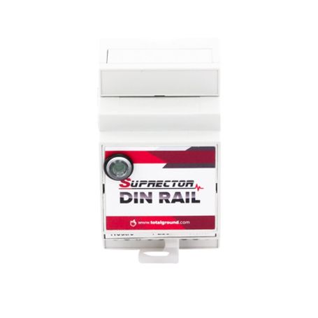 Supresor De Picos Tipo Din Rail Voltaje 127 Vca 1 Fase 3 Hilos.