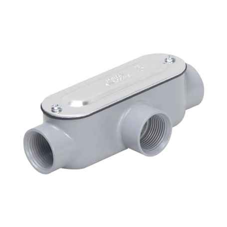 caja condulet tipo t de 12 127 mm  con tapa y empaque