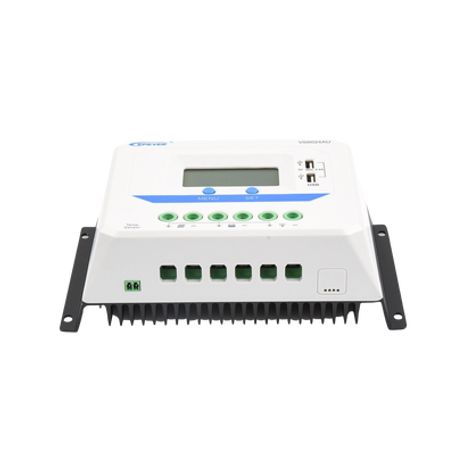 Controlador Solar De Carga Pwm 12/24v 60 A Salida Usb Con Display