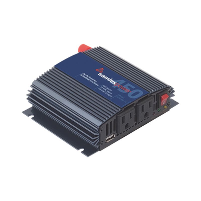 Inversor De Corriente Onda Modificada (cdca). Potencia Nominal 450 W Ent12vcc Sal 115vca 60 Hz.