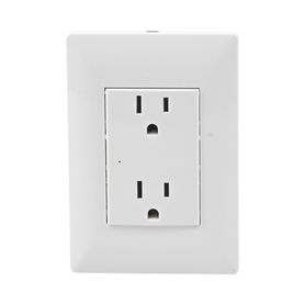 contacto inteligente de pared doble 120 15a con supresor de picos tipo a76099