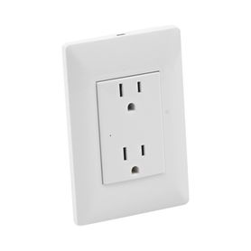 contacto inteligente de pared doble 120 15a con supresor de picos tipo a76099