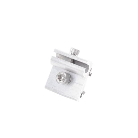 conector para conexión a tierra fisica de montajes de paneles solares con riel 5 y 8212352