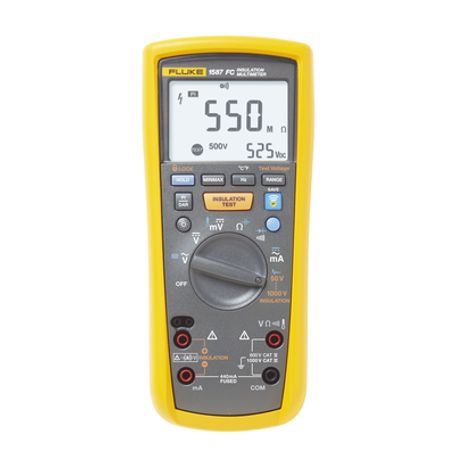 multimetro de aislamiento 001 mω  2gω  prueba de 50v  1000v compatible con fluke connect203144