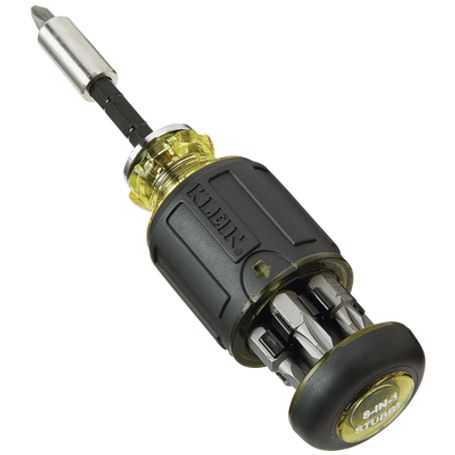 Desarmador Trompo 8 En 1 Con  Longitud Ajustable