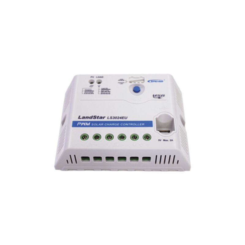 Controlador Solar Pwm 12/24 V 30 A Salida Usb Controlador Solar Pwm 12/24 V 30 A Salida Usb