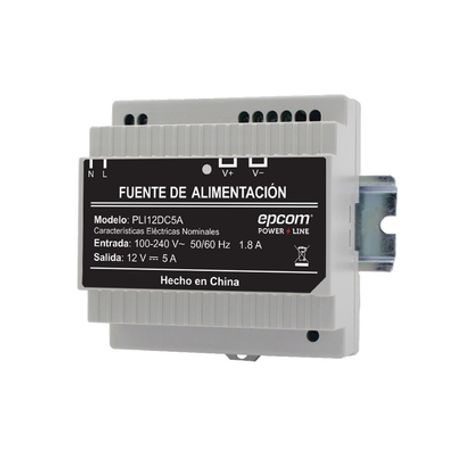Fuente Industrial Epcom Power Line 12 Vcc 5amperes
