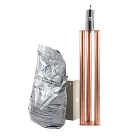 kit de puesta a tierra de 100 amperes con electrodo filtro acoplador y compuesto h2ohm75919