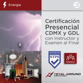 certificación oficial en tierras fisicas y pararrayos total ground para cdmxgdlmtyhmomerln y tij