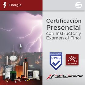 certificación oficial en tierras fisicas y pararrayos total ground válida ante secretaria del trabajo