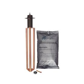 electrodo para corriente máxima de70 amp con filtro y compuesto h2ohm