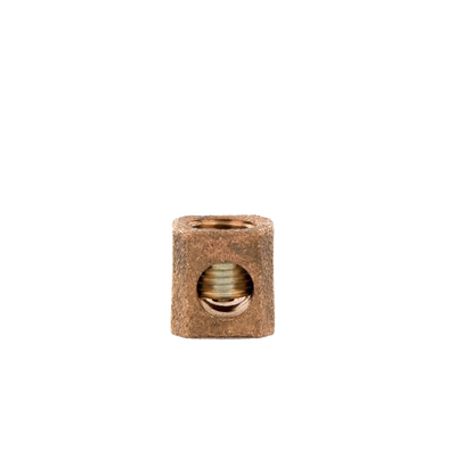 Terminal Tipo Lengüeta Recta De Cobre Cal. 8 A 1/0 Awg  Orificio Para Perno De 5/16 (7.9mm)