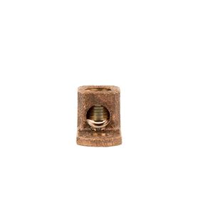 terminal tipo lengüeta recta de cobre cal 8 a 10 awg  orificio para perno de 516 79mm141936