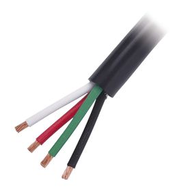 cable eléctrico de uso rudo 4 hilos calibre 14 awg hasta 600 v rollo de 100 m