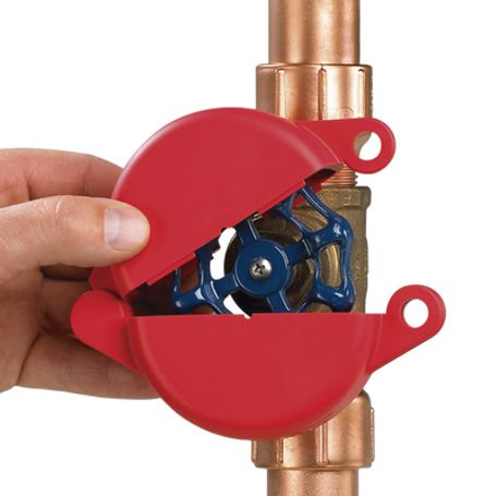 Dispositivo De Bloqueo Loto Para Válvulas De Compuerta Para Diámetros De 3 A 6.5 Color Rojo Dispositivo De Bloqueo Loto Para Válvulas De Compuerta Para Diámetros De 3 A 6.5 Color Rojo