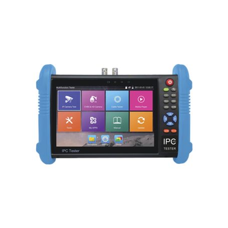 Probador De Video Android Con Pantalla Lcd De 7 Para Ip Onvif / Hdtvi (8mp) Hdcvi (8mp) Y Ahd (5mp) / Wifi Scanner Ip Wifi Entra