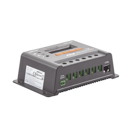 Controlador Solar De Carga Y Descarga Pwm 12/24v 20a Con Display Parámetros Configurables