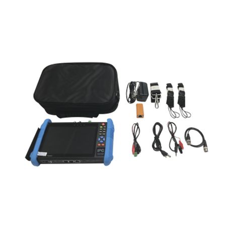 Probador De Video Android Con Pantalla Lcd De 7 Para Ip Onvif / Hdtvi (8mp) Hdcvi (8mp) Y Ahd (5mp) / Wifi Scanner Ip Wifi Entra