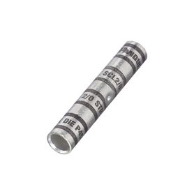 empalme de compresión a tope  de cobre tipo barril largo para cable 20 awg paquete de 10 piezas214870