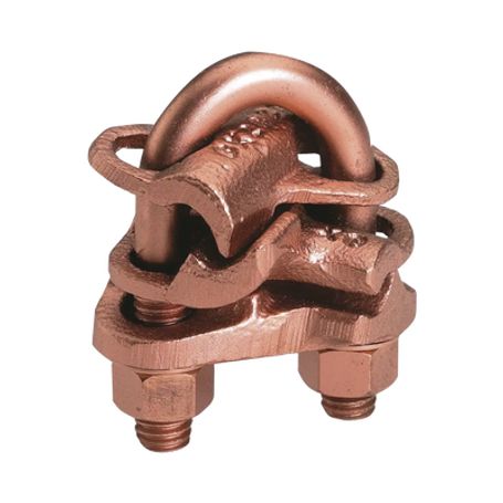 Conector Mecánico Para 2 Cables En Forma De Cruz Para  Ranura A Calibre Minimo 4 Sol 2/0 Tre Y Ranura B 4 Sol  2/0 Tre.