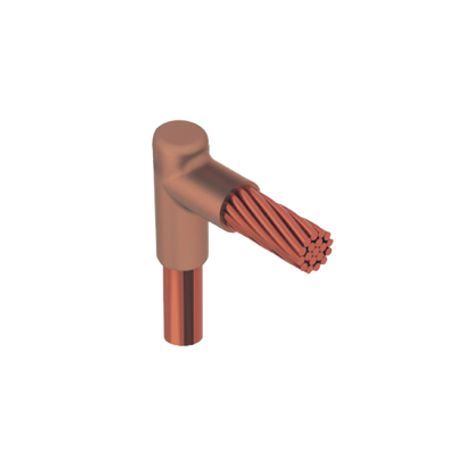 Molde Para Soldadura Exotermica Tipo L Tope Varilla 5/8 In A Cable 2/0 Awg