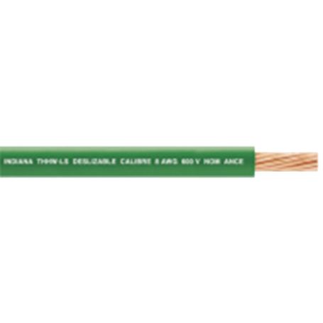 100 Metros / Cable Eléctrico /  8  Awg / Color Verde / Cobre Suave Cableado / Aislamiento De Pvc / Auto Extinguible