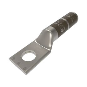 zapata terminal de compresión burndy canón largo para tornillo de 38 y calibre 2 awg