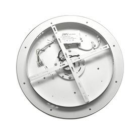 ventilador de techo con luminario led de 110 v ca 5060 hz   88 w  3 tonos de luz 6500  4 000  2 700 k  con giro 360°  diámetro 