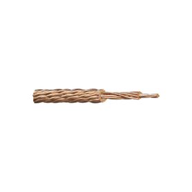 bobina de 100 metros  cable eléctrico de cobre  aplicación apartarrayos  28 hilos clase ii 
