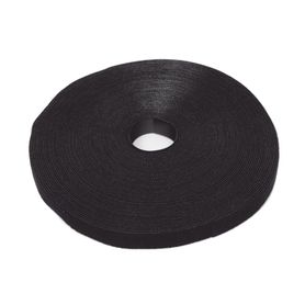 rollo de cinta de contacto de 75 pies 229m de largo 191 mm de ancho color negro141365