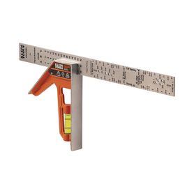 escuadra especial de 12 pulgadas con bordes de 45° y 90° y regla magnética ranura en v para diámetro de tubo conduit 217939