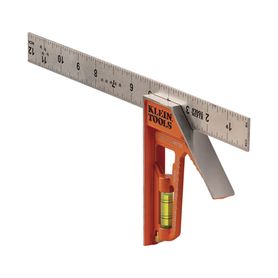 escuadra especial de 12 pulgadas con bordes de 45° y 90° y regla magnética ranura en v para diámetro de tubo conduit 217939